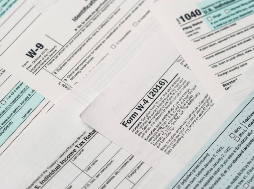 W9 Tax Forms